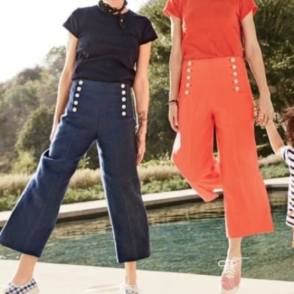 NWT J. Crew Size 2 Sailor Pants
